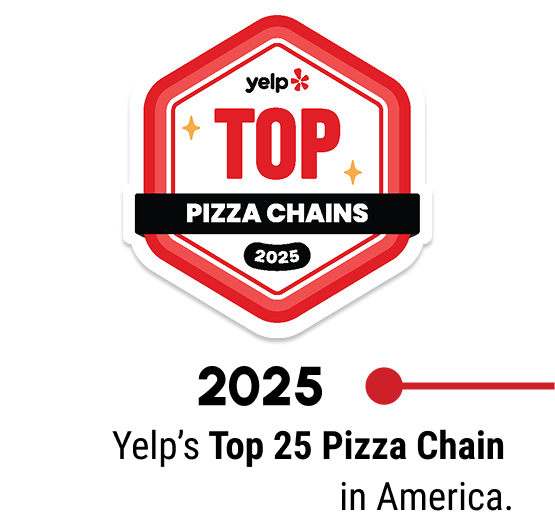 Yelp’s Top 25 Pizza Chain in America